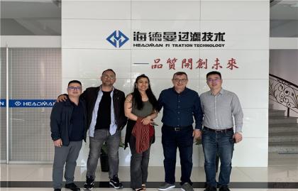 Turkish customers visit Heademann factory