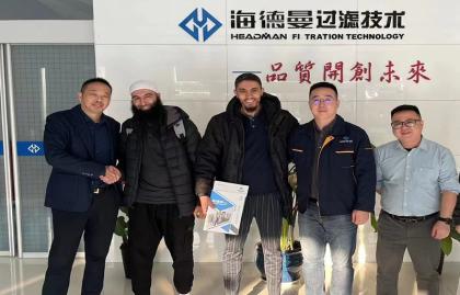 On November 28, Moroccan customers visited our company